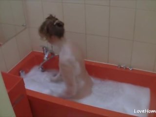 Chick takes a relaxing bath right after the work <span class=duration>- 16 min</span>