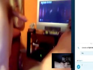 Extraordinary hot saperangan on chatroulette! second part on skype!