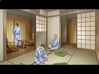 Ganbang в баня с японец скъпа (hentai)-- възрастен клипс камери 