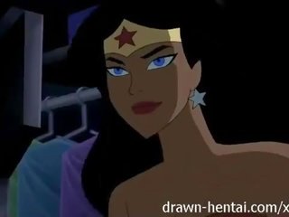 Justice league hentai - two chicks for batman jago