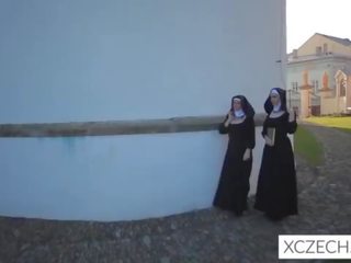 Edan bizzare bayan with catholic nuns and the bilingüe!