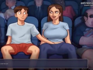 كومينغ داخل ل exceptional جذاب في سن المراهقة كلية شاب أنثى رفيق الحجرة في حدبة l لي جاذبية gameplay لحظات l summertime saga&lbrack;v0&period;18&rsqb; l جزء &num;3