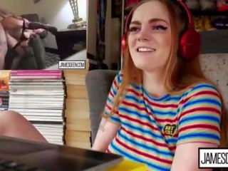 Carly rae leta reacts na james deen proti abbie maley - honest dospelé video reactions - hpr10